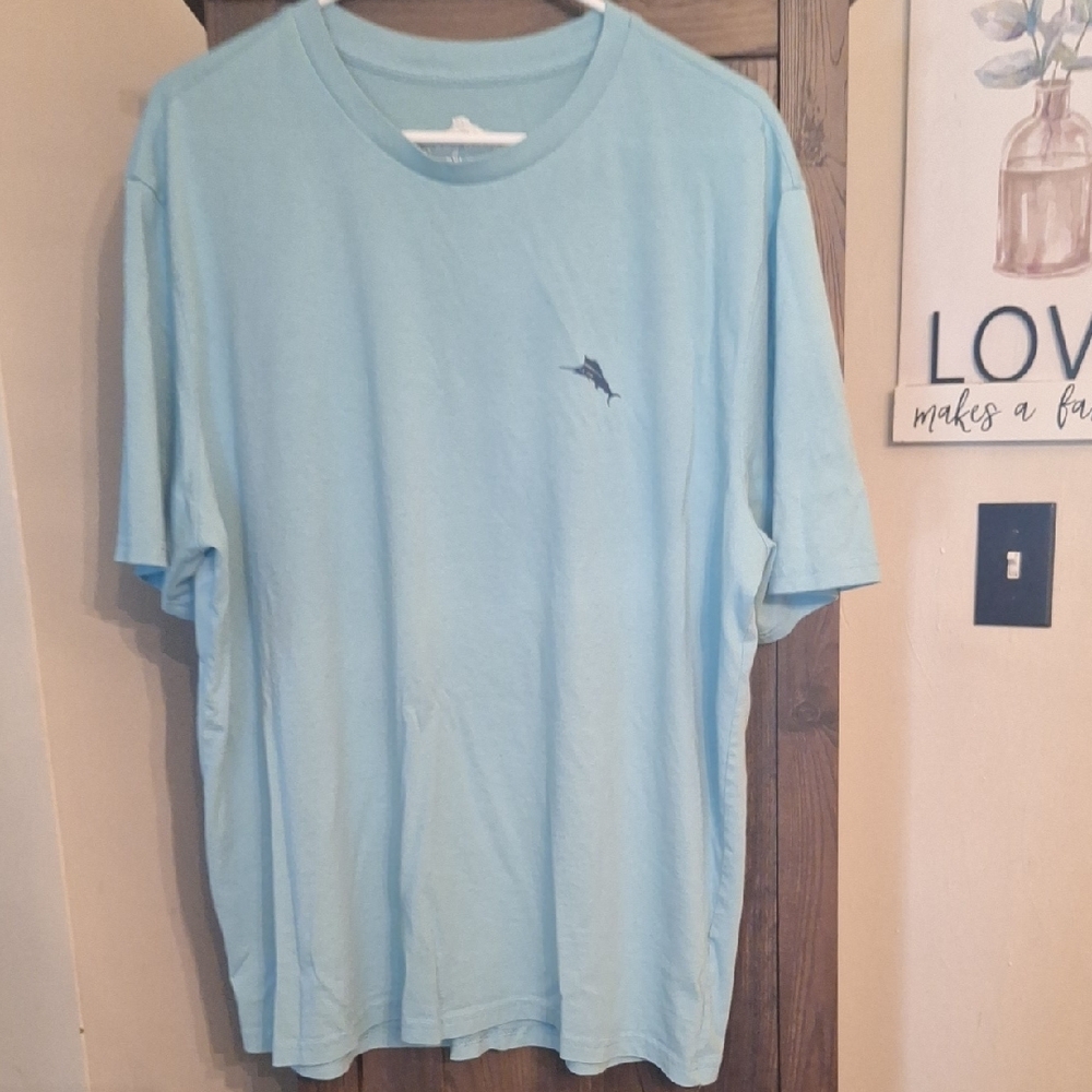 Tommy Bahama Light Blue Men's Shirt Xxl